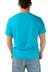 MAGLIA T-SHIRT UOMO  TURCHESE